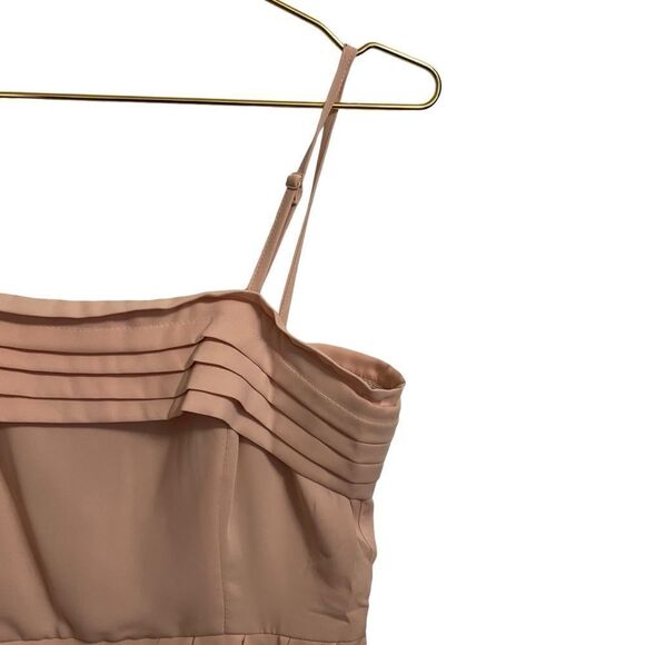 Showpo "Give me Attention Dress" Blush Midi Dress Size 6 NWT - Picture 2 of 7